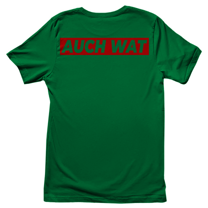 Hinten steht auch wat - Beidseitiger Druck - Damenshirt