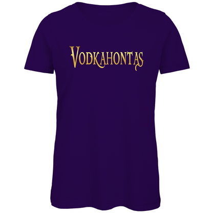 Vodkahontas - Prinzessin Gold - Damen Premium Bio T-Shirt Urban Purple