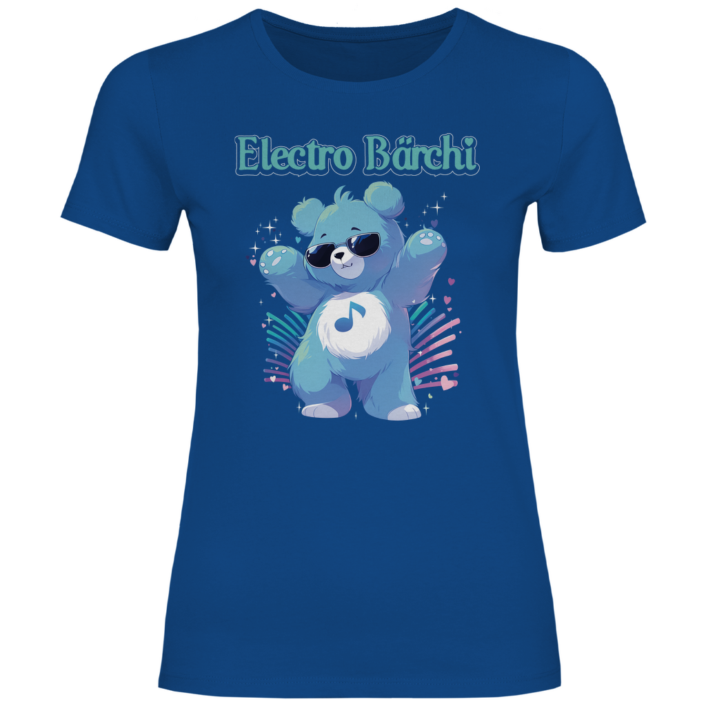 Electro Bärchi - Glücksbärchi - Damenshirt