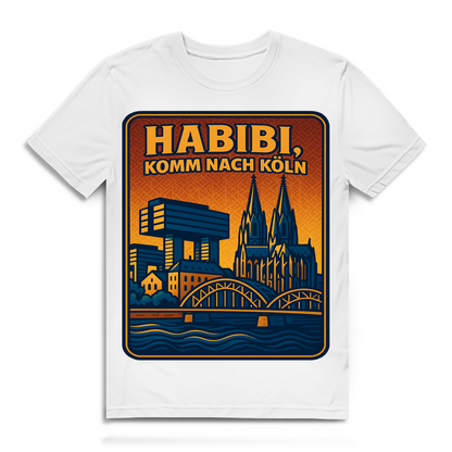 Habibi komm nach Köln - Herren Premium Bio T-Shirt
