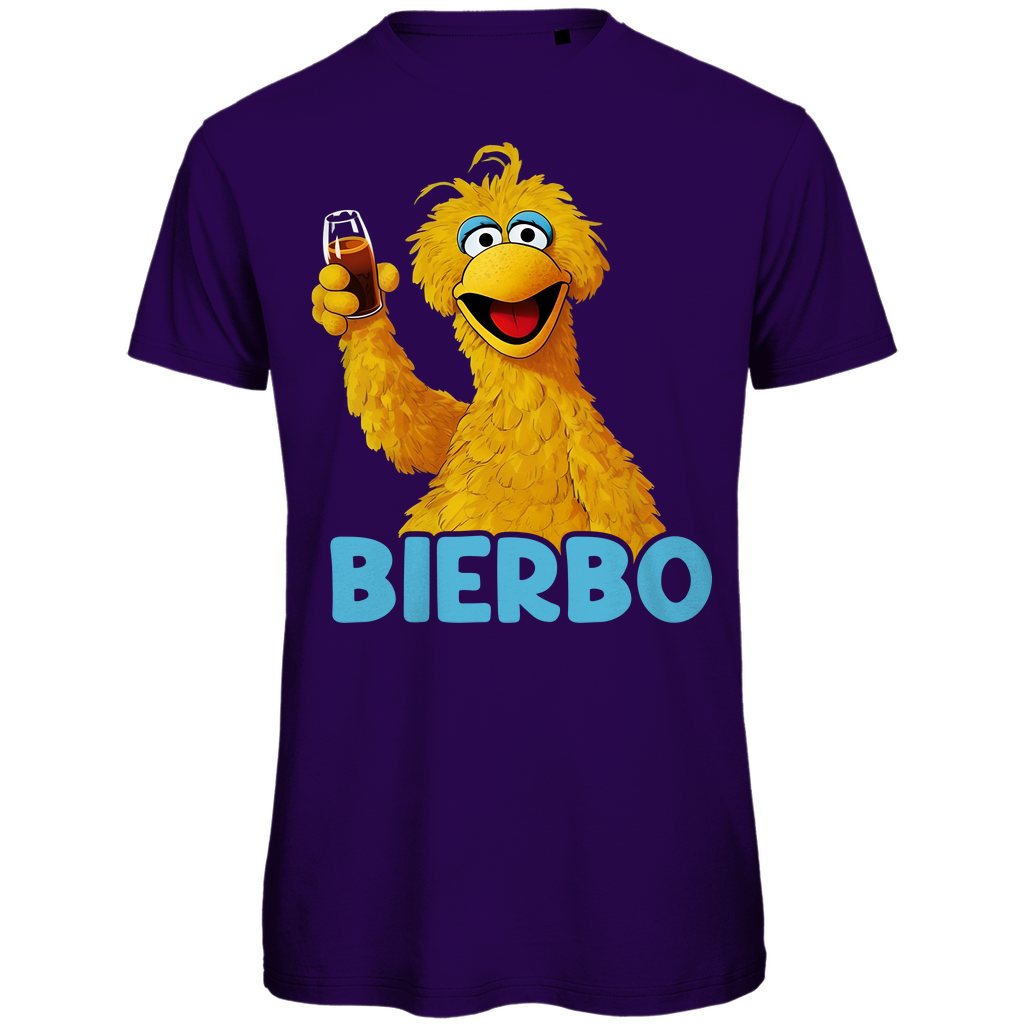 Bierbo Bibo Bier Sesamstraße - Herren Premium Bio T-Shirt Urban Purple