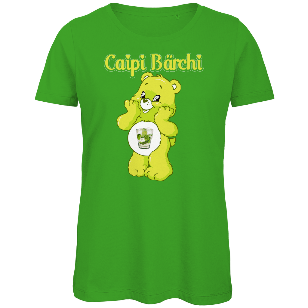 Caipi Bärchi - Glücksbärchi - Damen Premium Bio T-Shirt Real Green