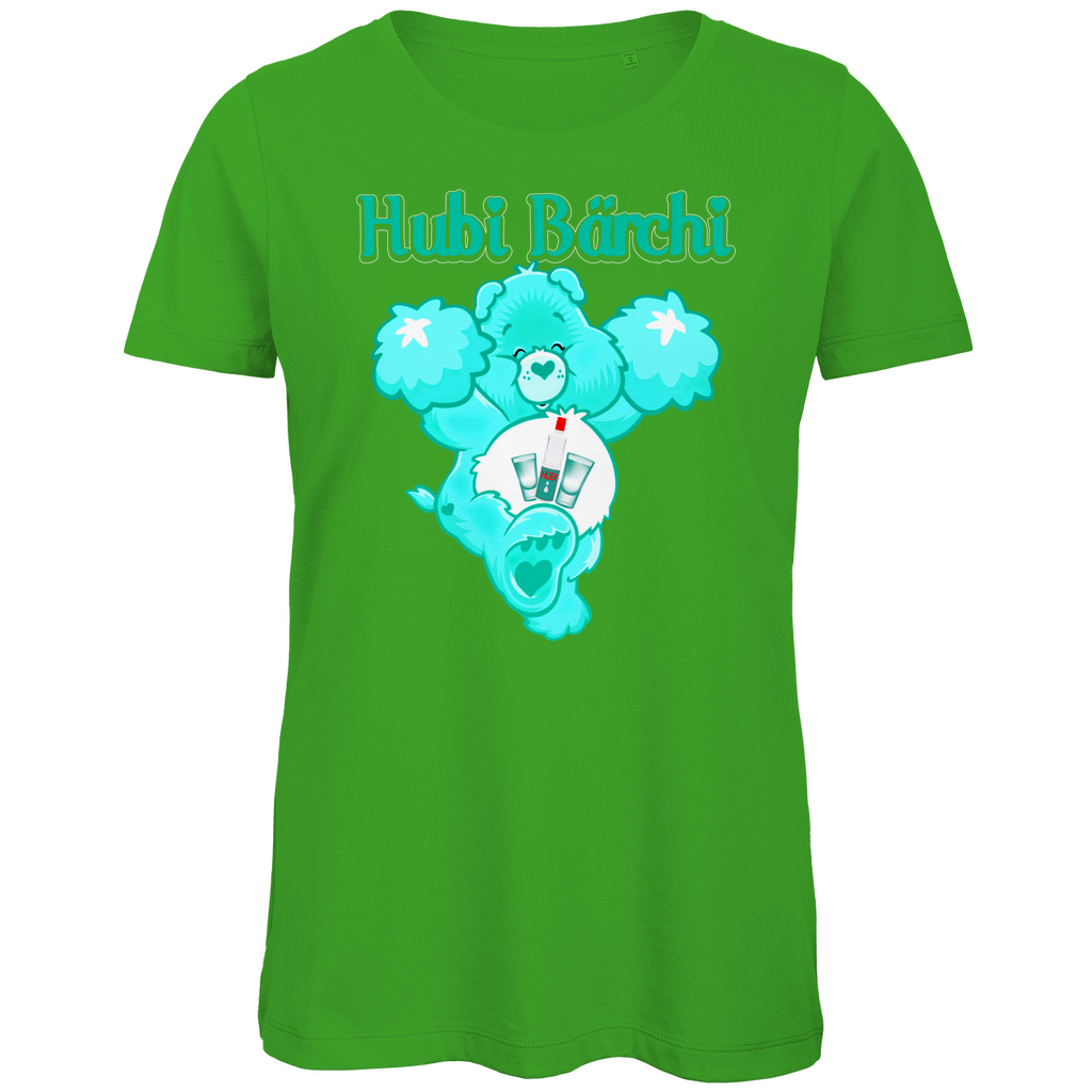 Hubi Bärchi - Glücksbärchi - Damen Premium Bio T-Shirt Real Green