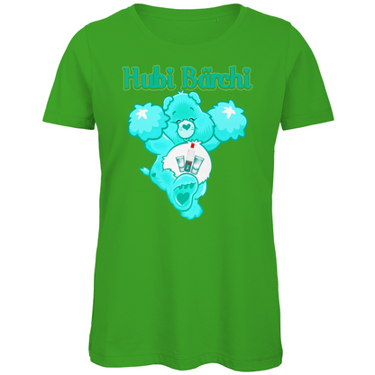 Hubi Bärchi - Glücksbärchi - Damen Premium Bio T-Shirt Real Green