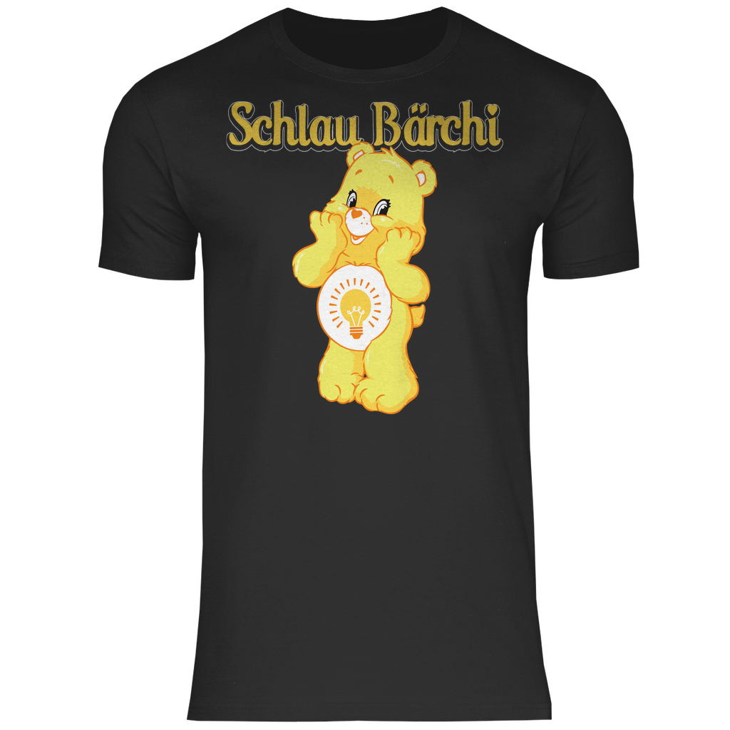 Schlau Bärchi - Glücksbärchi - Herren Shirt