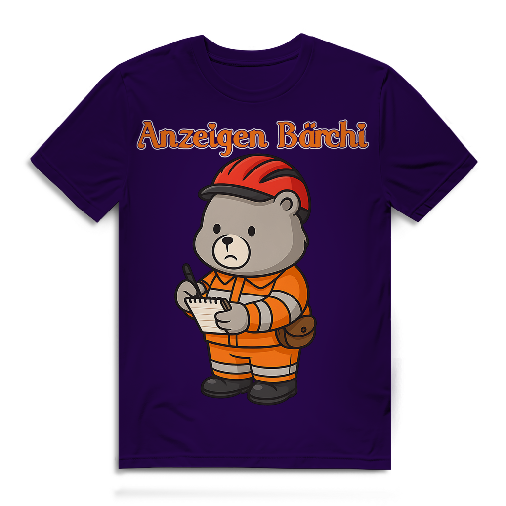 Anzeigen Bärchi - Glücksbärchi - Herren Premium Bio T-Shirt Urban Purple