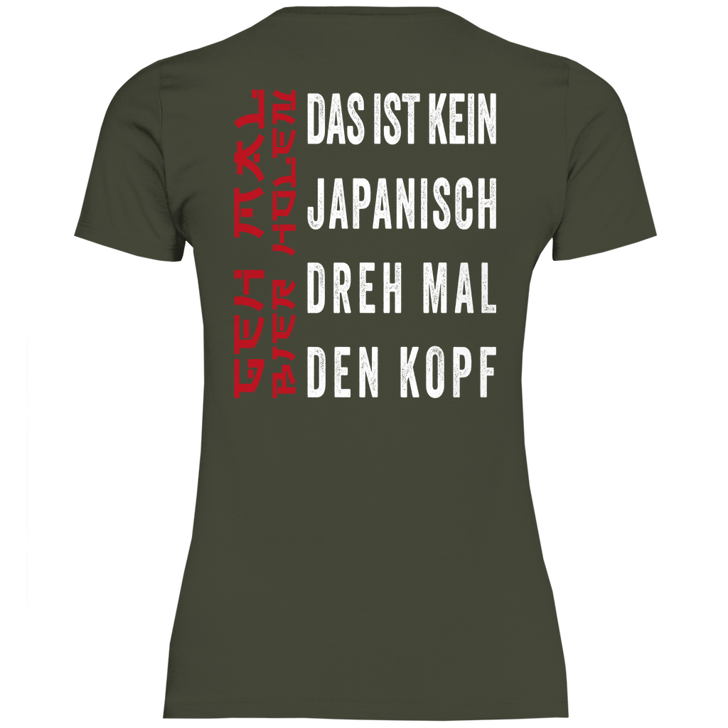 Geh mal Bier holen - Das ist kein Japanisch - Damenshirt