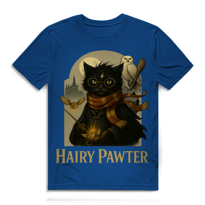 Hairy Pawter Harry Potter Katze - Herren Premium Bio T-Shirt