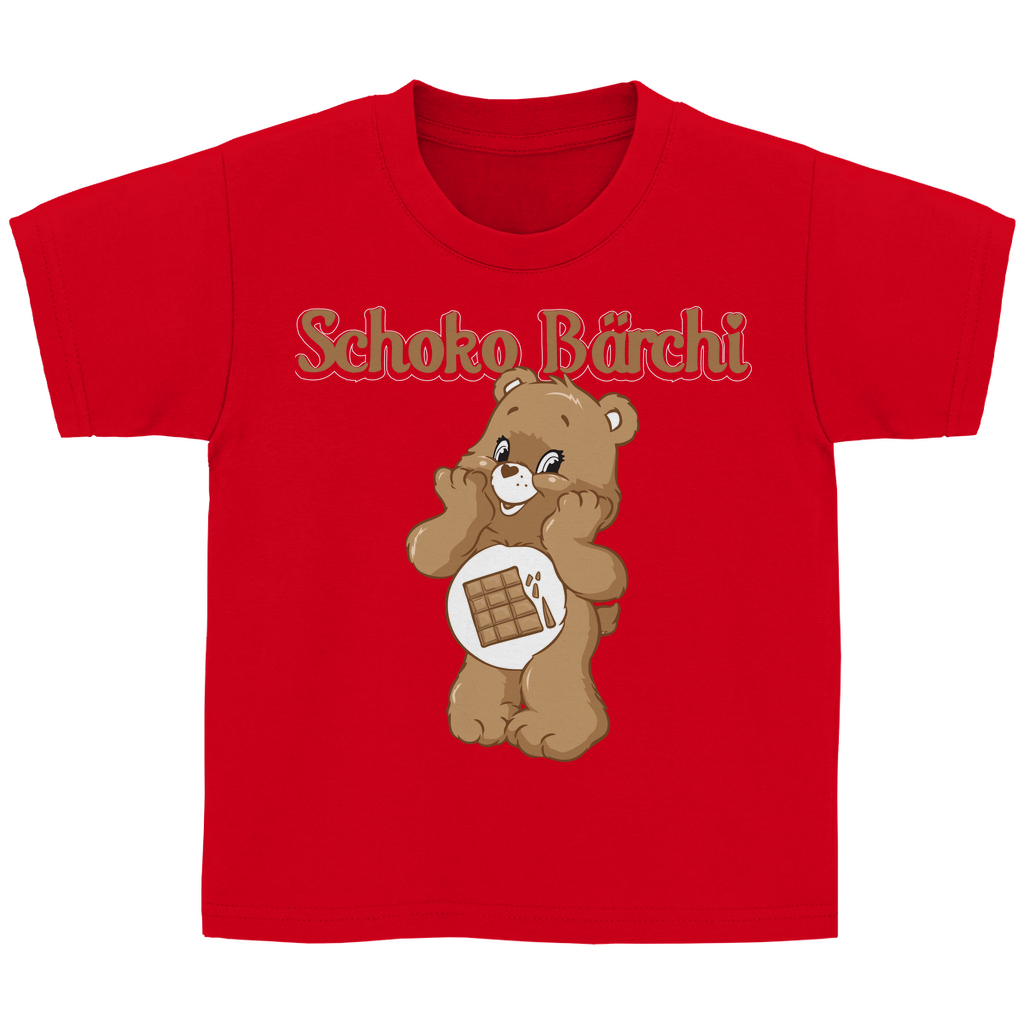 Schoko Bärchi - Glücksbärchi - Kinder Shirt Red