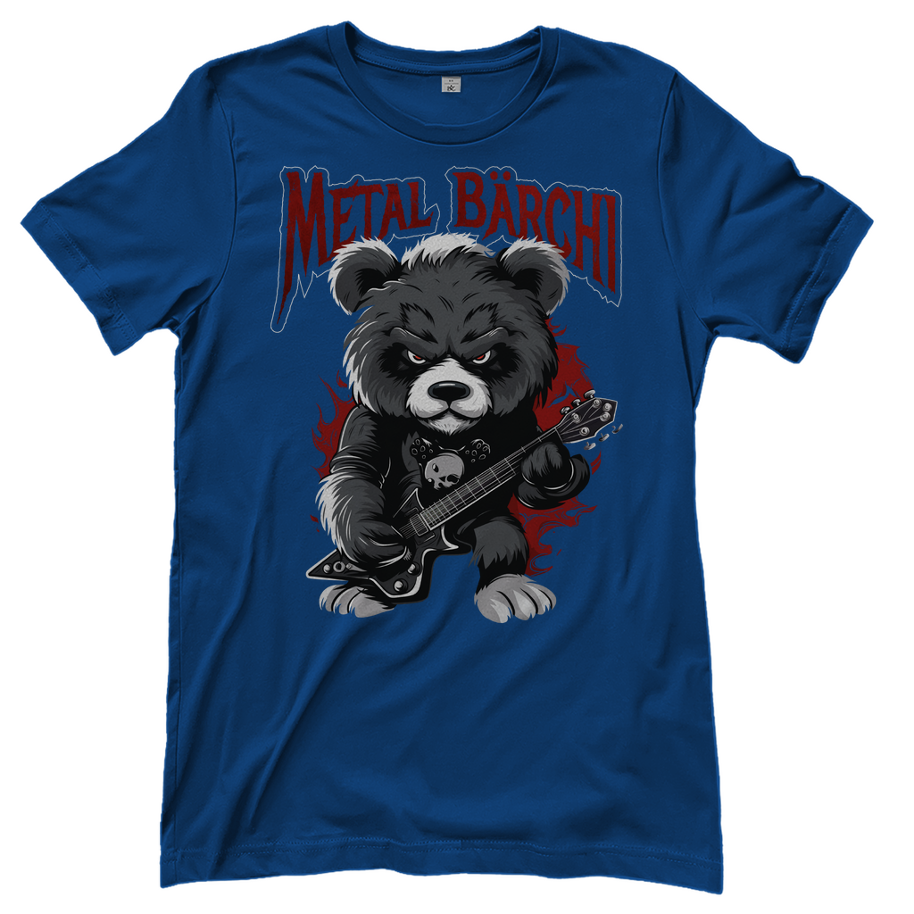 Metal Bärchi - Glücksbärchi - Damenshirt Royal Blue