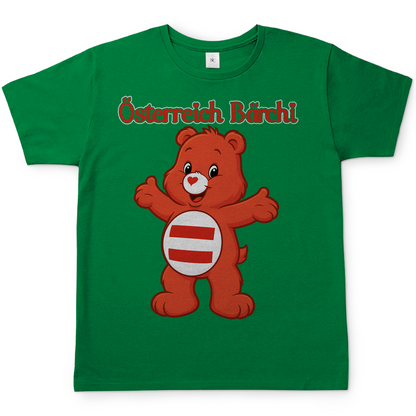 Österreich Bärchi - Glücksbärchi - Herren T-Shirt