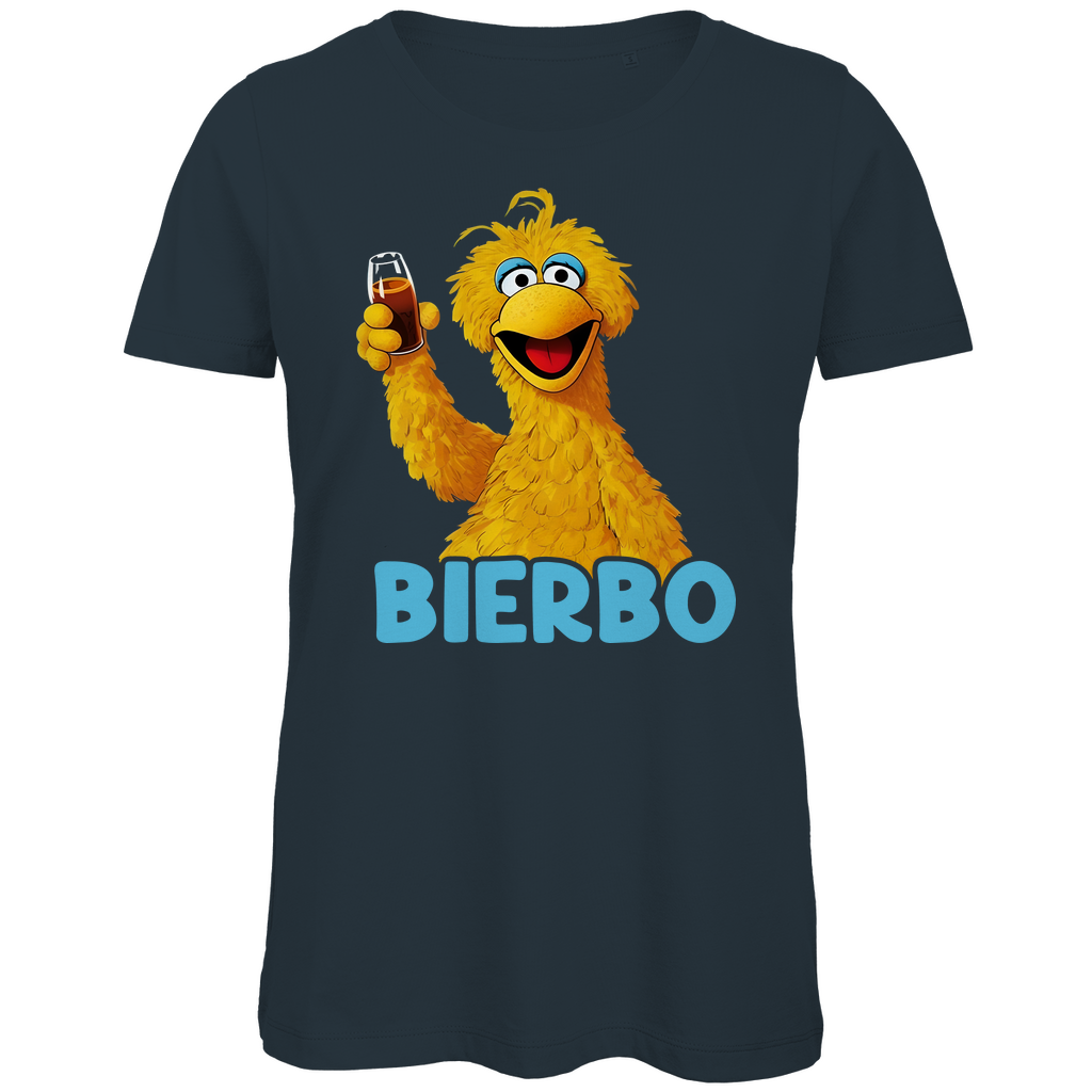 Sesamstraße - Bibo Bierbo - Damen Premium Bio T-Shirt Dark Grey