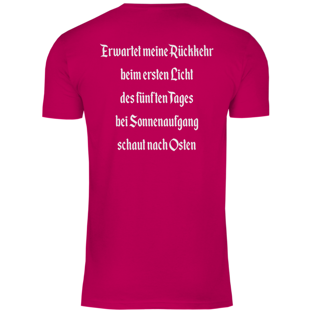 Ich gehe jetzt Bier trinken HDR - Beidseitiger Druck - Herren Shirt