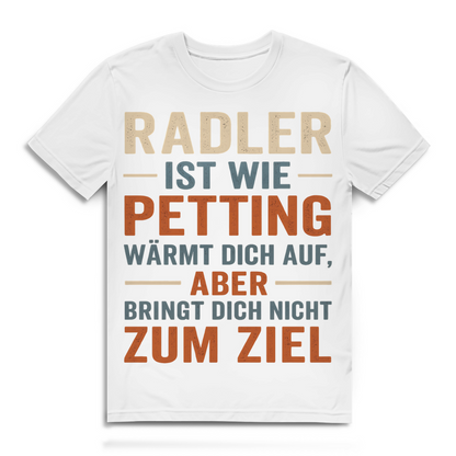 Radler ist wie Petting - Herren Premium Bio T-Shirt
