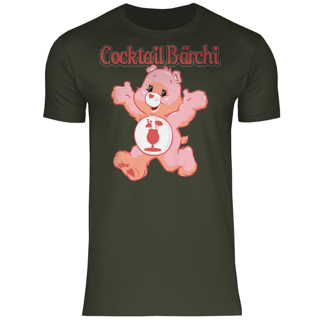 Cocktail Bärchi - Glücksbärchi - Herren Shirt