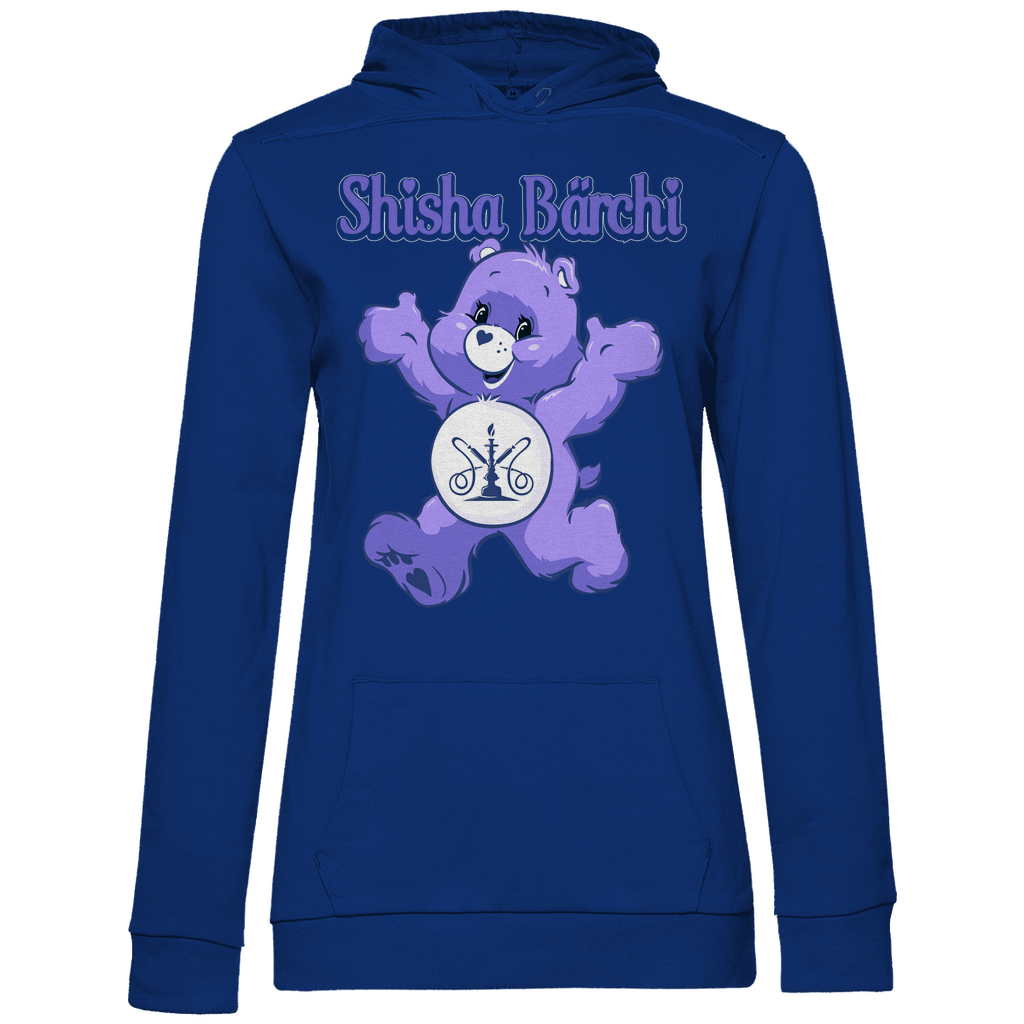 Shisha Bärchi - Glücksbärchi - Damen Hoodie Royal