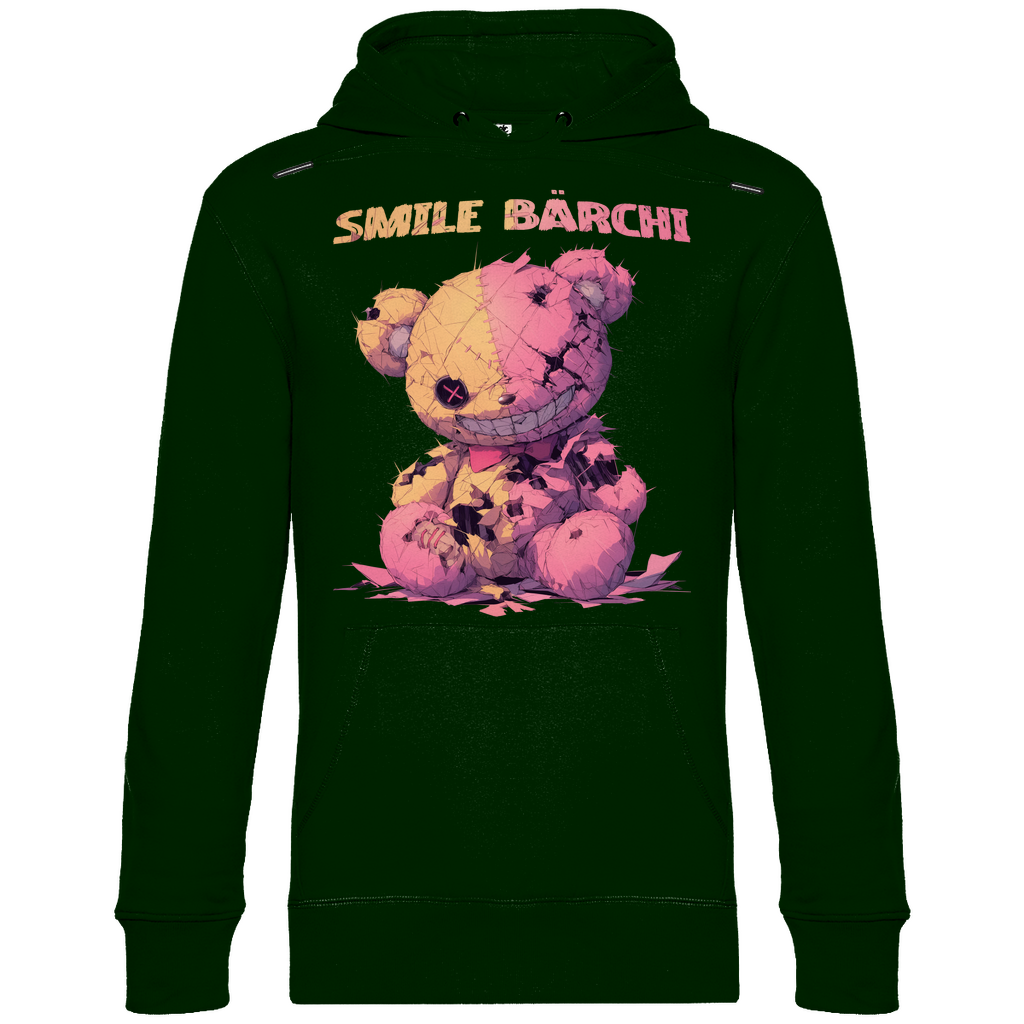 Smile Bärchi - Unisex Hoodie Forest Green