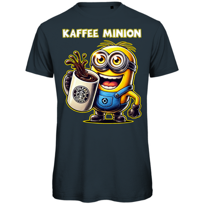 Kaffee Minion - Herren Premium Bio T-Shirt