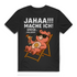 Herren Bio Shirt Jahaa Mache Ich Später Vielleicht Chill Bär Glücksbärchi Black