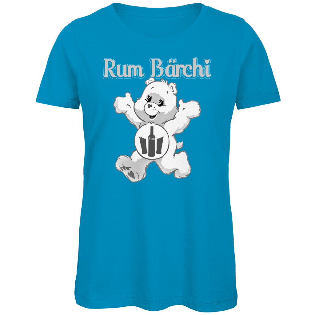 Rum Bärchi - Glücksbärchi - Damen Premium Bio T-Shirt Atoll