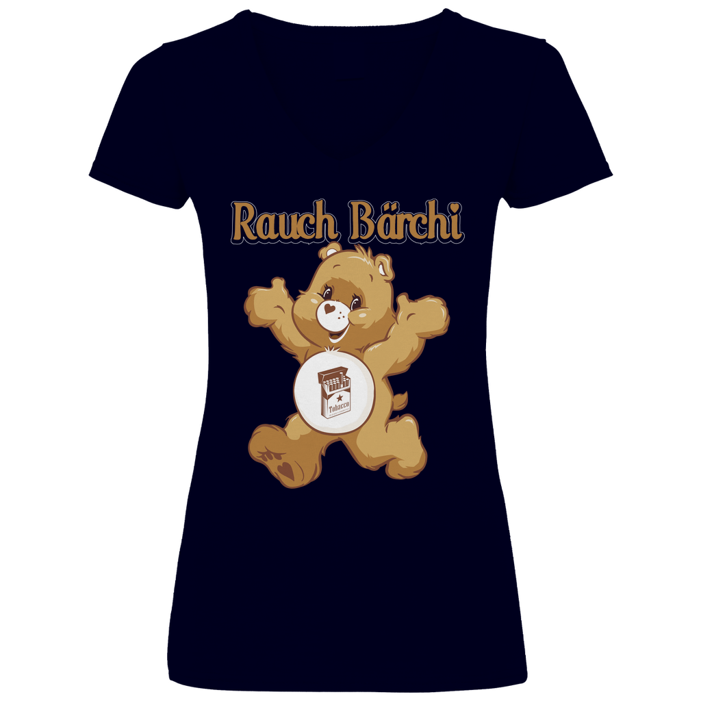 Rauch Bärchi - Glücksbärchi - V-Neck Damenshirt