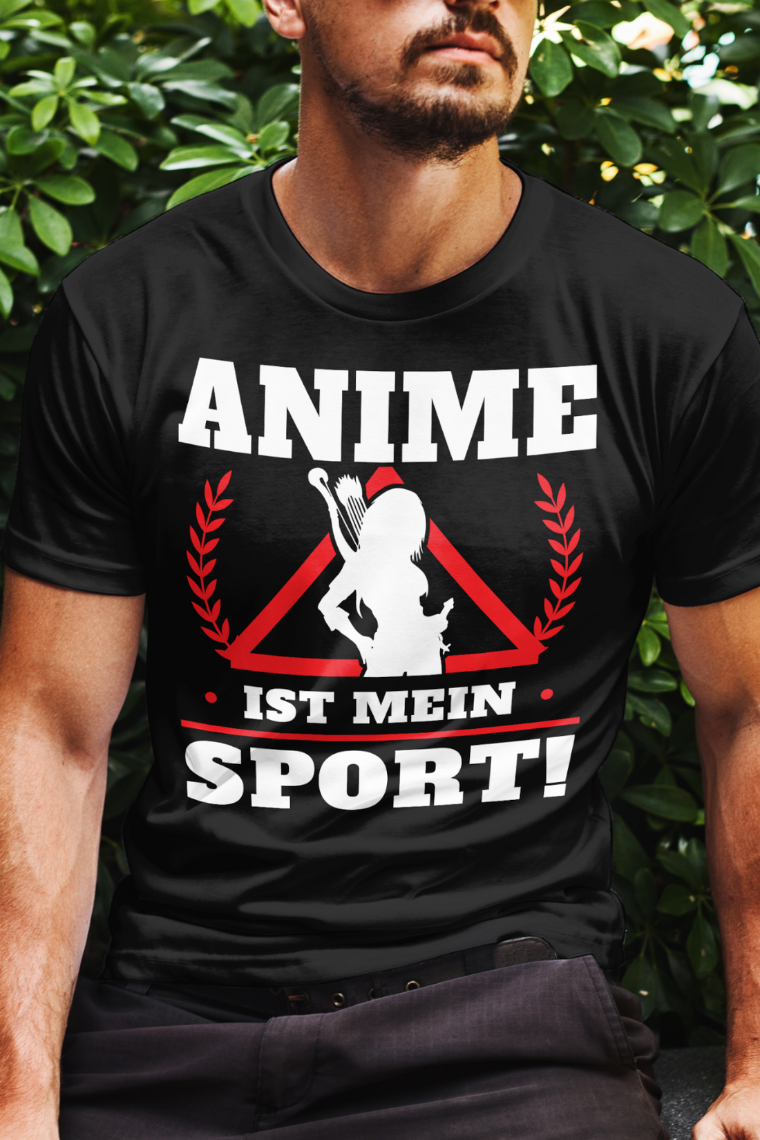Anime Shirt Männer – Anime ist mein Sport – Otaku Herren Premium Bio T-Shirt