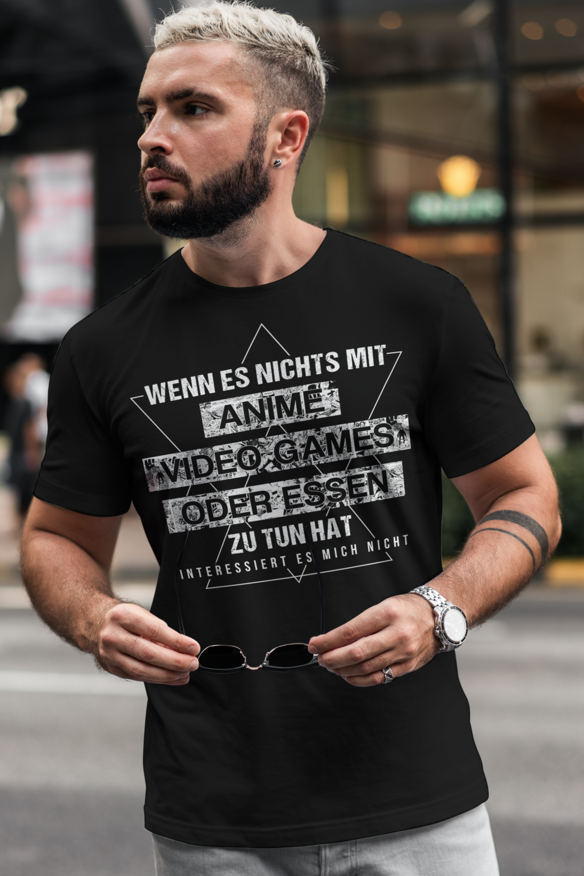 Anime Zocker Shirt Männer – Wenn’s nichts mit Anime Games oder Essen zu tun hat