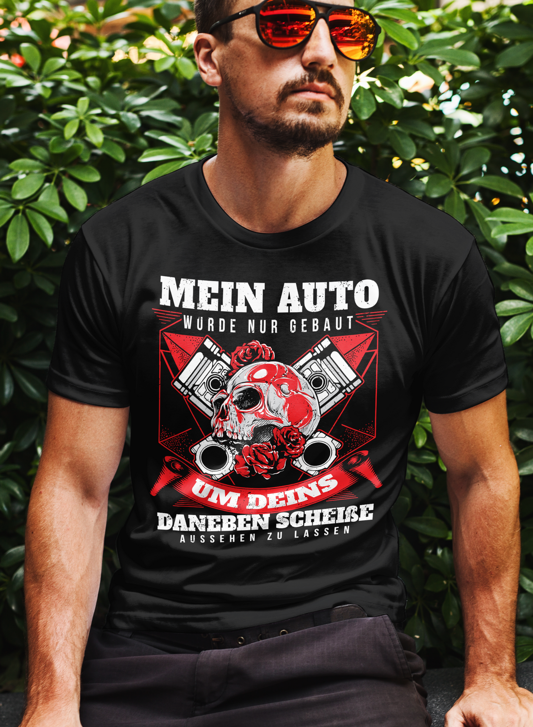 Tuner Shirt Männer – Provokanter Spruch für Autoliebhaber mit Ego JDM Showcar