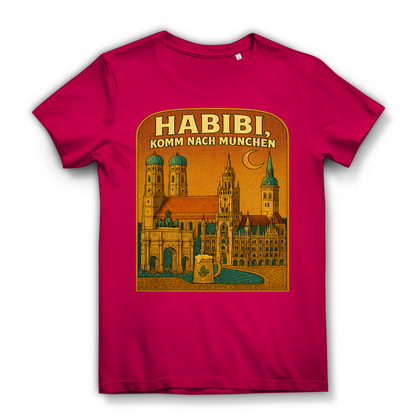 Habibi komm nach München - Damen Premium Bio T-Shirt