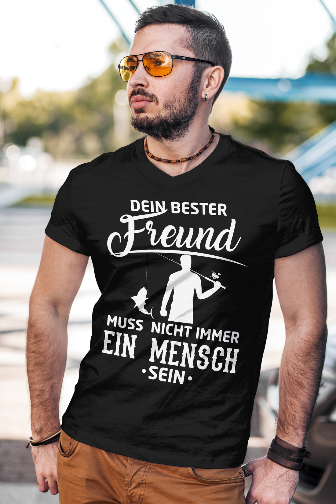 Fischerei T-Shirt Herren – Lustiger Spruch für passionierte Angler