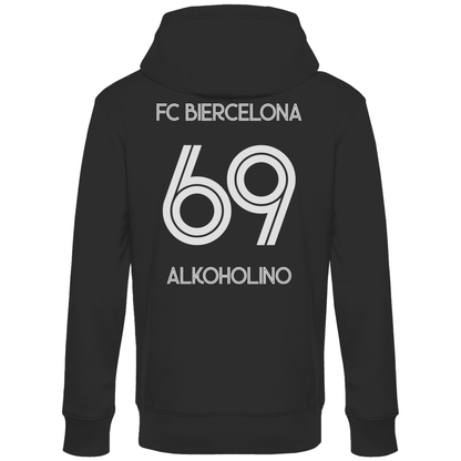 FC Biercelona Alkoholino 69 Fußball - Unisex Hoodie Black