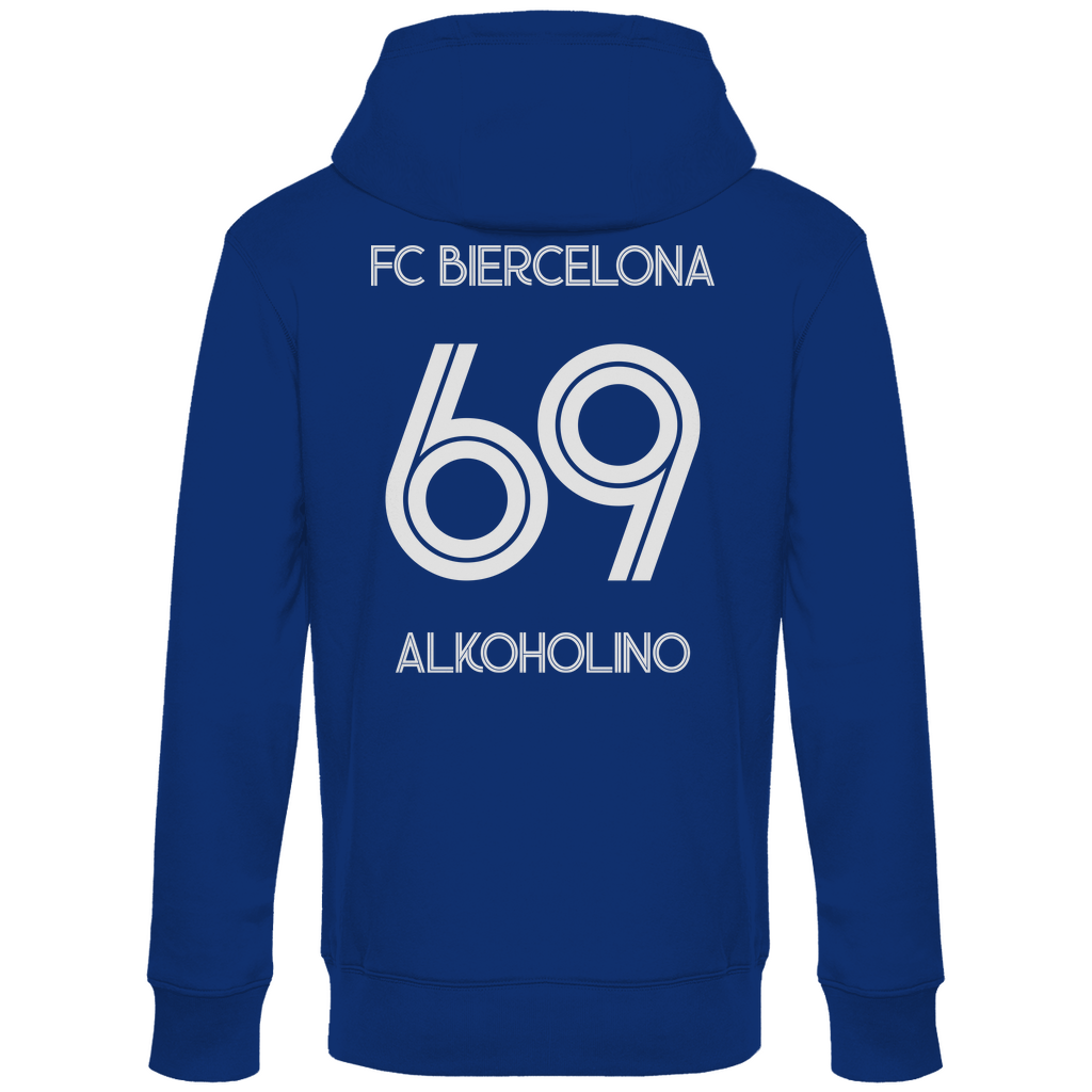 FC Biercelona Alkoholino 69 Fußball - Unisex Hoodie Royal