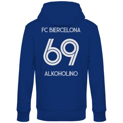 FC Biercelona Alkoholino 69 Fußball - Unisex Hoodie Royal
