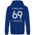 FC Biercelona Alkoholino 69 Fußball - Unisex Hoodie Royal