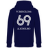 FC Biercelona Alkoholino 69 Fußball - Unisex Hoodie Navy Blue