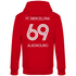 FC Biercelona Alkoholino 69 Fußball - Unisex Hoodie Red