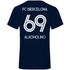 FC Biercelona Alkoholino 69 Fußball - Herren V-Neck Shirt Navy