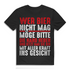 Bier Spruch Shirt Männer – Wer kein Bier mag soll sich selbst eine klatschen Black