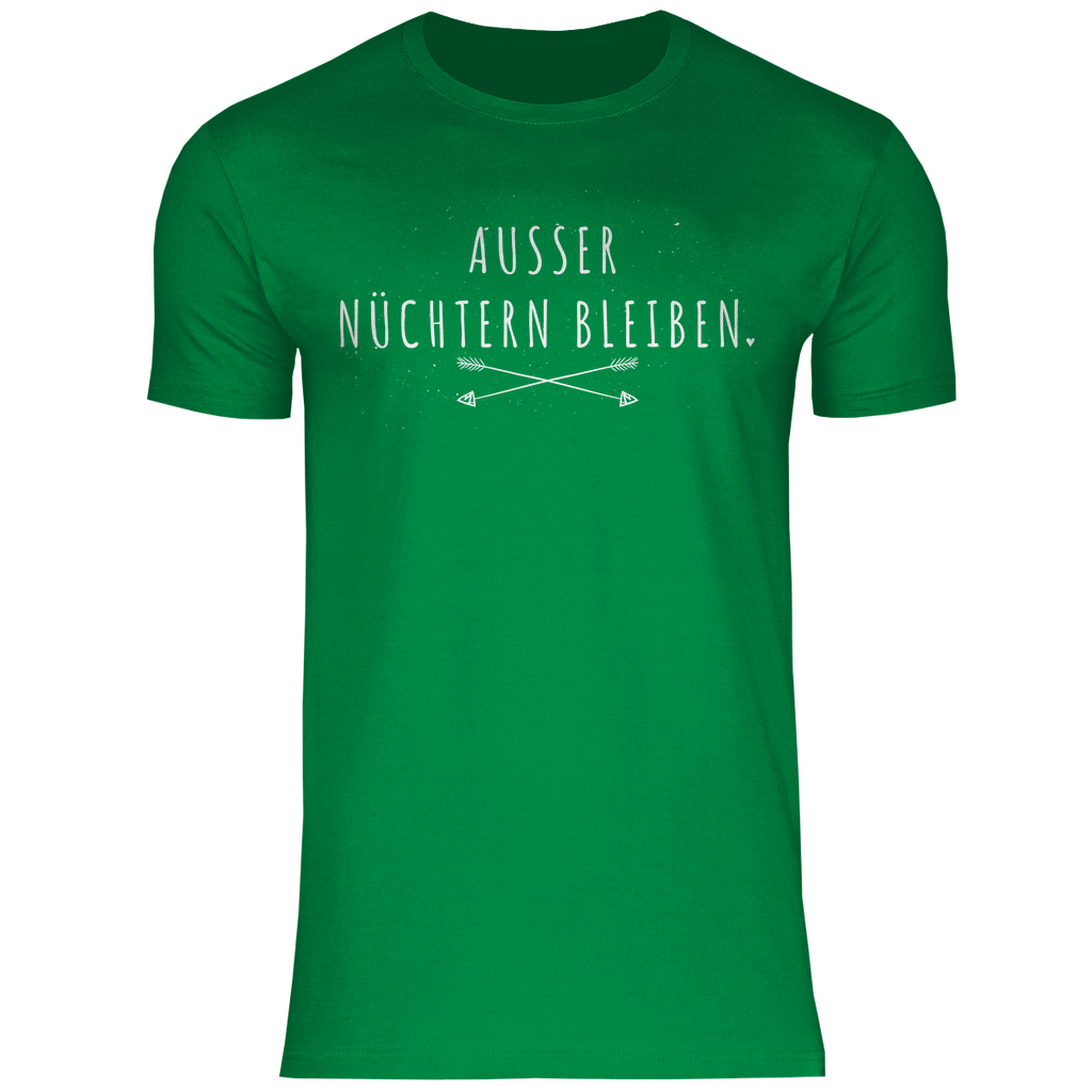 Ausser nüchtern bleiben - Herren Shirt