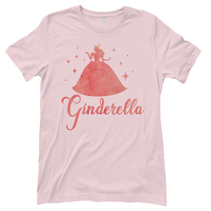 Ginderella - Prinzessin Aquarell - Damenshirt