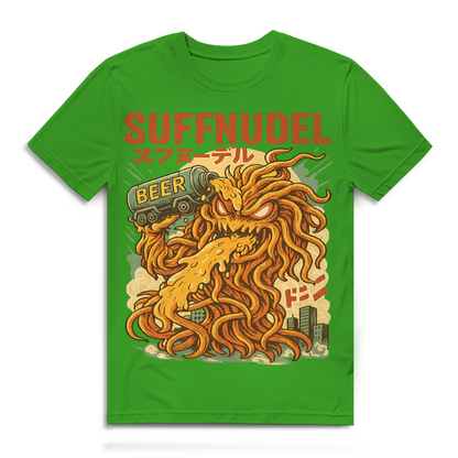 Suffnudel Bier Monster Nudel Kaiju - Herren Premium Bio T-Shirt