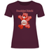 Frankfurt Bärchi - Glücksbärchi - Damenshirt Burgundy