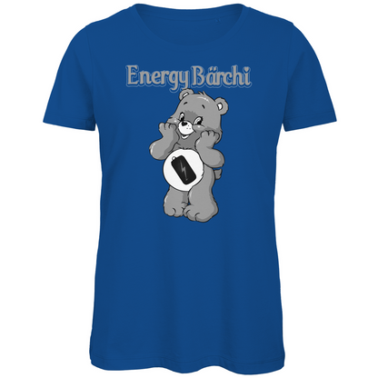 Energy Bärchi - Glücksbärchi - Damen Premium Bio T-Shirt Royal Blue