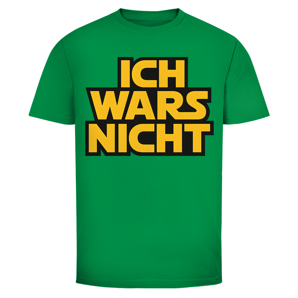 Ich Wars Nicht - Herren T-Shirt Kelly Green