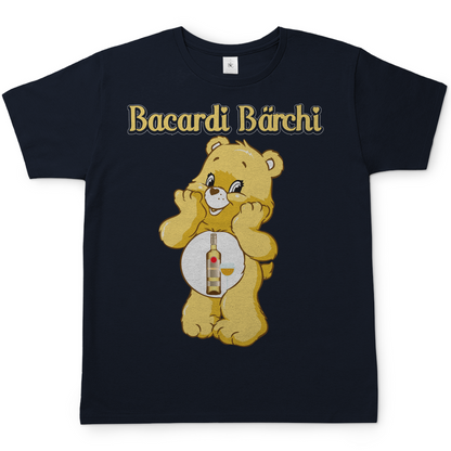 Bacardi Bärchi - Glücksbärchi - Herren Shirt Navy