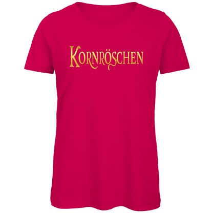 Kornröschen - Prinzessin Gold - Damen Premium Bio T-Shirt Fuchsia