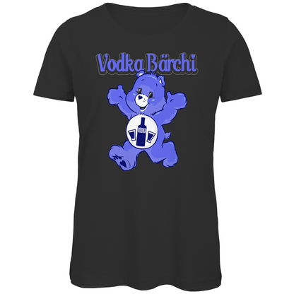 Vodka Bärchi - Glücksbärchi - Damen Premium Bio T-Shirt Black