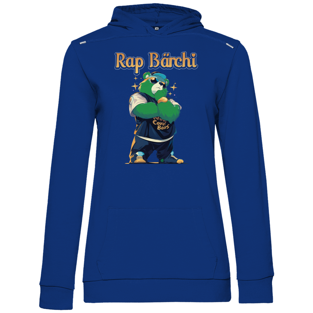 Rap Bärchi - Glücksbärchi - Damen Hoodie Royal