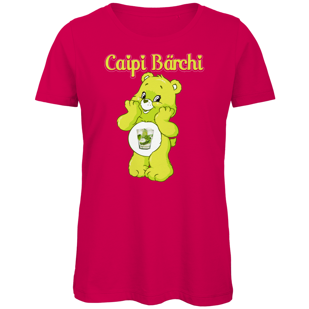 Caipi Bärchi - Glücksbärchi - Damen Premium Bio T-Shirt Fuchsia