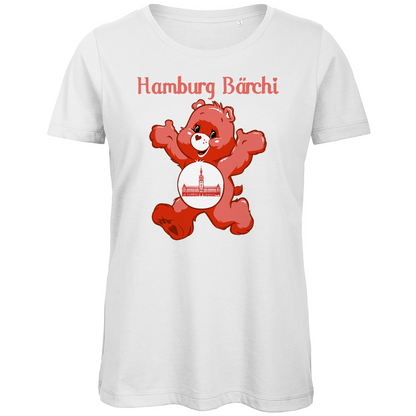 Hamburg Bärchi - Glücksbärchi - Damen Premium Bio T-Shirt White